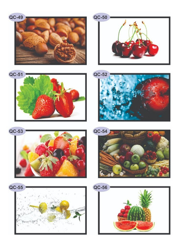 Imagem 7 de 10 de 5 Pôsters Cartaz Cozinha Gourmet Para Emoldurar 40x30cm