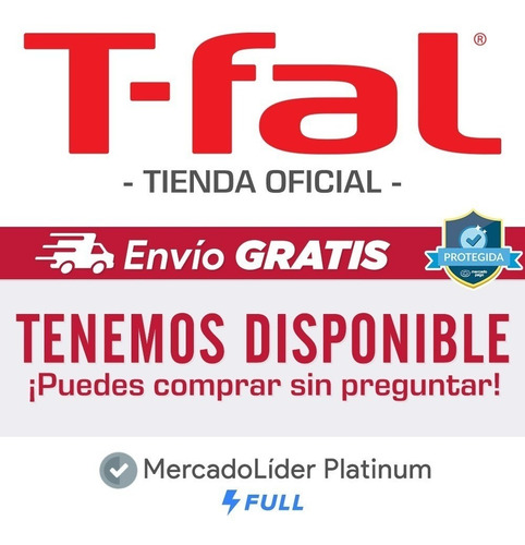 Imagen 2 de 6 de Olla De Presión 12 Litros T-fal Segura Tapa Válvula De Seguridad Tefal Cocina