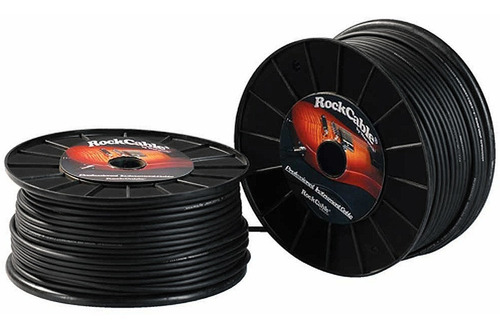 Cable Warwick 10300 D6 Blk 100 Mts Mono 6mm Diametro