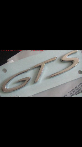 Emblema Gts Porsches Modelo Novo !!!