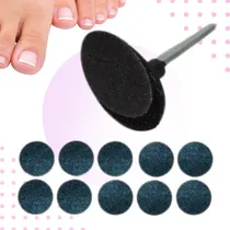 Comprar Mandril Con 10 Respuestos Discos Esmerilados Con Velcro Lfme