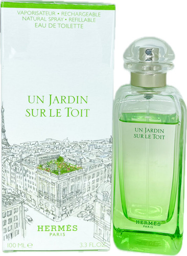 Perfume Hermes Un Jardin Sur Le Toit Edt 100ml - Selo Adipec Original Lacrado