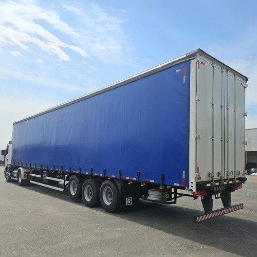 Carreta Baú Sider Randon 3 Eixos 30 Pallets 2024 Zero