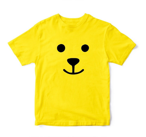 Polera Perro Oso Face  Cute  Dog Lover  Perrito Adulto/niño