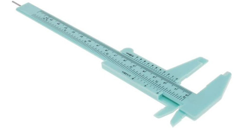 Utoolmart Vernier De 80mm 150mm Mini Doble Escala Plástico R