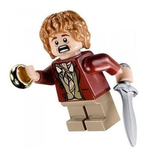 Lego El Señor De Los Anillos Minifigure - Bilbo Bolsón Con L