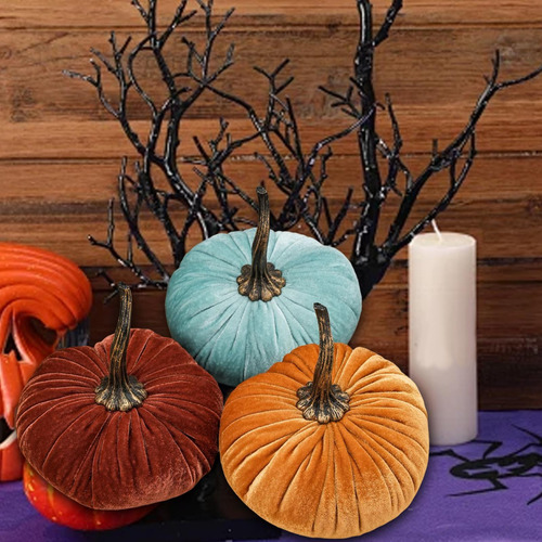 3 Calabazas De Terciopelo, Calabazas De Acción De Estilo B