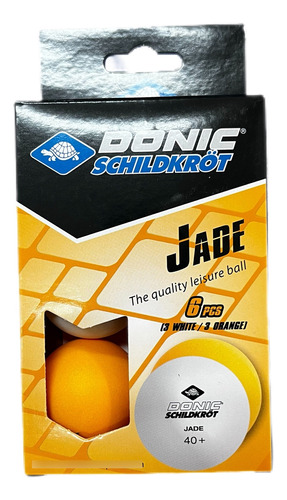 Pelotitas De Ping Pong Donic Schildkrot Jade Por 6 Tissus