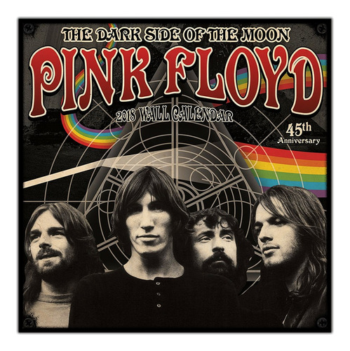 #50 - Cuadro Vintage 30 X 30 Cm / Pink Floyd Música Cartel