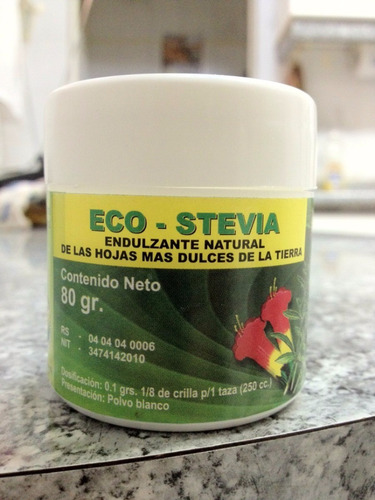 Stevia Original Sellada Boliviana, 80 Grs. Envío Todo Chile