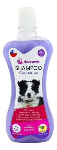 Shampoo Para Perros Cachorros 500ml Hipoalergénico Piña