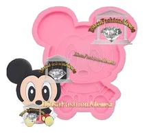 Comprar Molde Silicona Mickey Bebe Fondant Porcelana Fría Chocolate