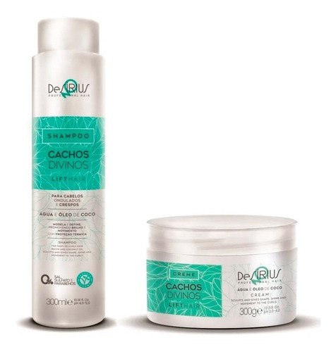 Shampoo + Mascara 300 Ml Cachos Divinos De Sírius