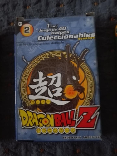 Mazo 40 Cartas Dragon Ball Numero 2