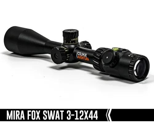 Mira Fox 3-12x44 + Montajes + Laser Fox Rojo + Riel P/acces.