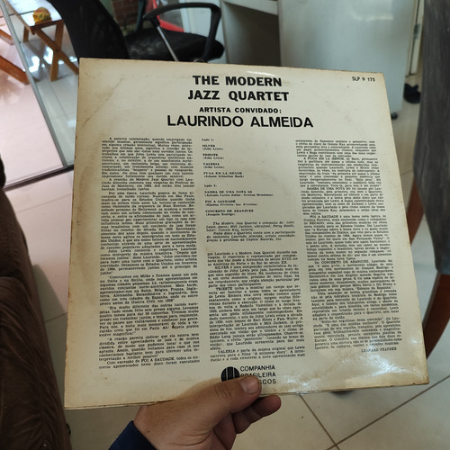 Lp - The Modern Jazz Quartet- C/laurindo Almeida - Ótimo (Usado)