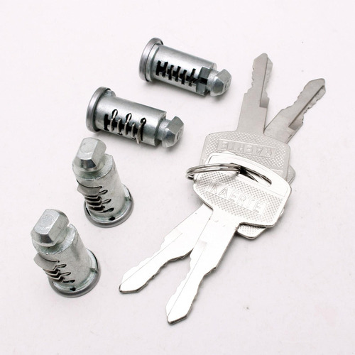 2 Cilindros De Bloqueo Compatible Con Bastidores De Coche,