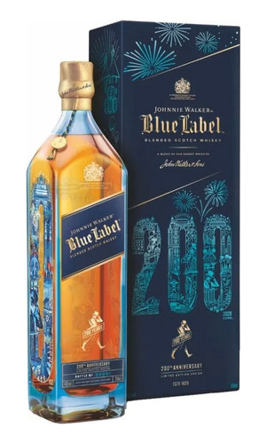 Whisky Johnnie Walker Blue Label Edición Especial 200t 750ml