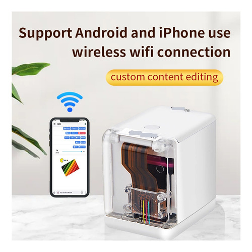 Impresora A Color De Mano Mini Portátil Máquina De