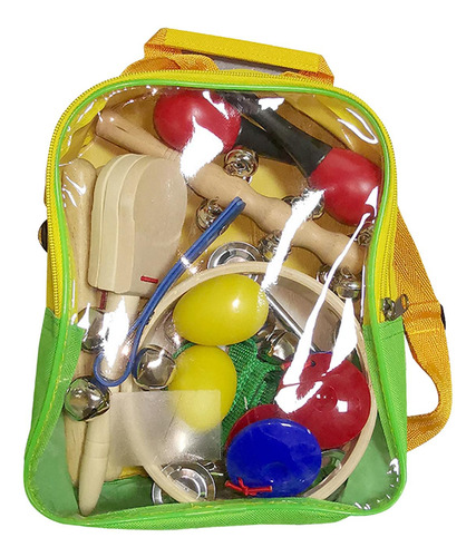 10x Conjunto De Instrumentos Musicales Bebé Percusión