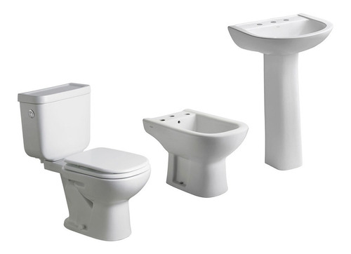 Ferrum Bari Inodoro Largo Deposito Dual Tapa Bidet Lava Cuot