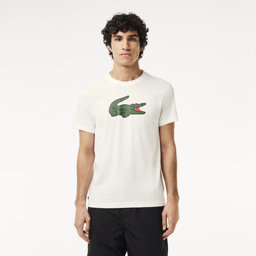 Remera Ultra- Dry Con Estampado Del Cocodrilo Lacoste (9588)