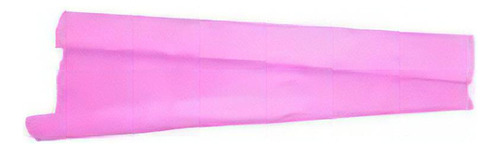 Papel Crepom 48cm X 2m Pacote Com 10 Unidades Cores Atacado Cor Rosa-claro