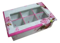 Comprar 1) Cajas De Te Con Vidrio Diversas Medidas
