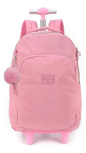 Mochila Rodinha G 18 Up4you Crinkle C/ Alça Luxcel Mc51610