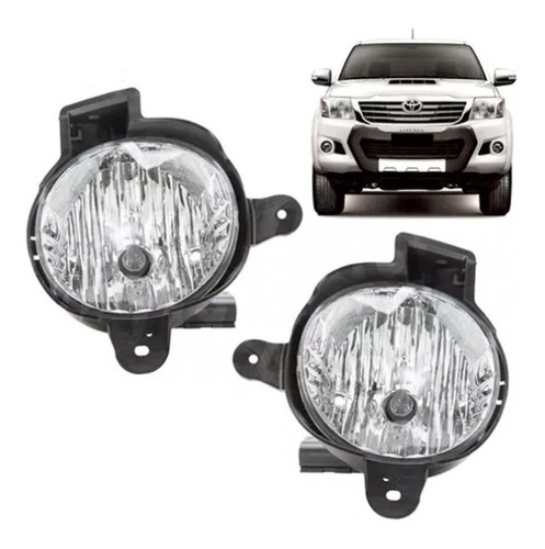 Kit Neblineros Toyota Hilux 2012 2015 Mas Luces Led 