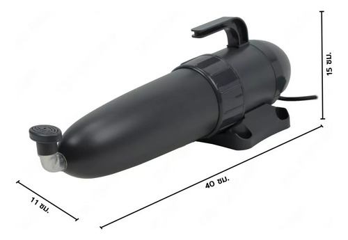 Bomba Sumergible Con Filtro Uv 9w Piletas Y Acuarios Uv-009