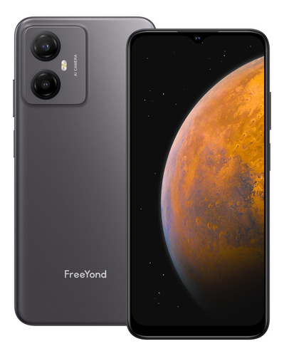 Celular Freeyond F9, 64 Gb, Doble Sim, Cámara Doble Roja