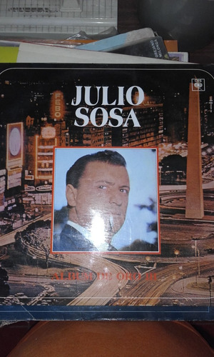 Julio Sosa Disco De Vinilo Lp Album De Oro Iii