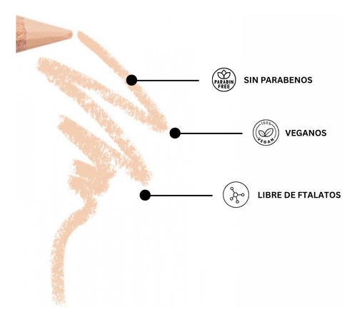Corrector Lapiz Gravedad Zero Regina Mate Creamy Vegano Nude