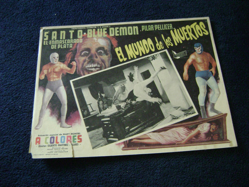 El Mundo De Los Muertos Santo Blue Demon Cartel A  18.12.23