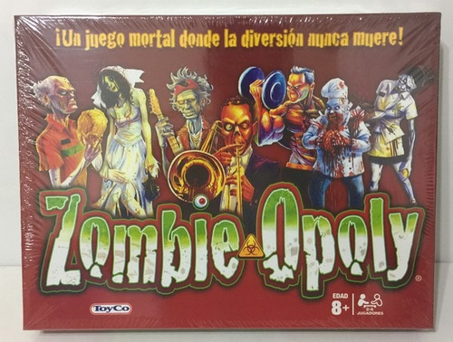 Juego Zombie Opoly Compra Tu Zommbie Toyco Art 16021