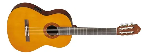 Guitarra Electroacústica Yamaha CX40 para diestros natural palo de rosa brillante
