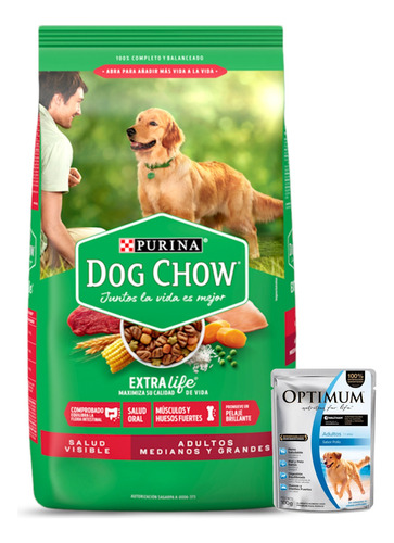 Dog Chow Adulto 21 Kg + Promo -ver Foto- + Envío Todo Uy!