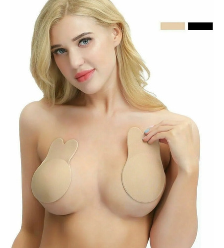 Imagen 5 de 7 de Sostén Invisible Push Up Levanta Busto Cubre Pezones