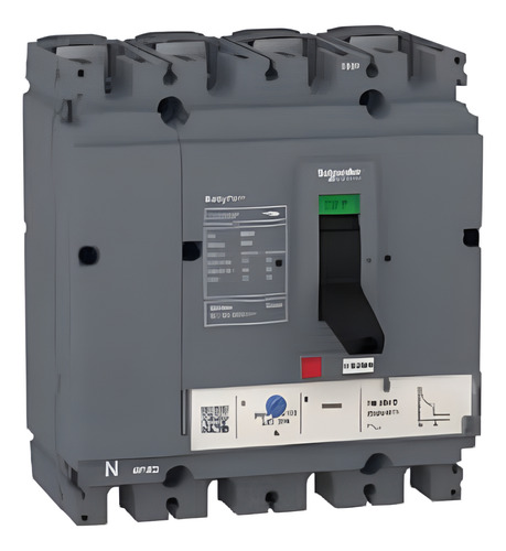 Termom Comp Schneider 3x 400a 36ka 3p3d Cvs400f Lv540306