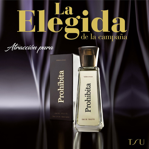 Perfume Mujer Tsu Cosmeticos Prohibita 50ml Edt Cod791180