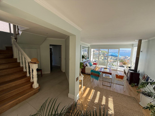 Casa 5d 3b Con Piscina Y Vista Al Mar En Reñaca
