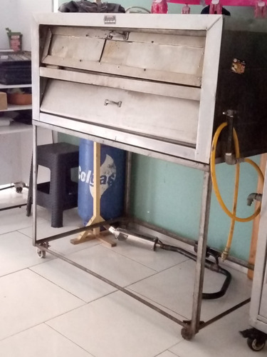 Horno Pizzeropara Dos Pizzas De 50cmx50cm Tiene Base