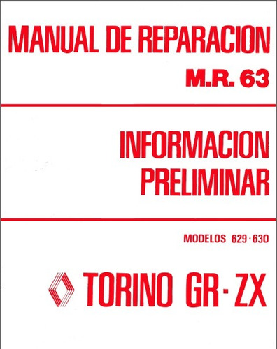Torino  8 Manuales De Taller Y Despiece Version Papel