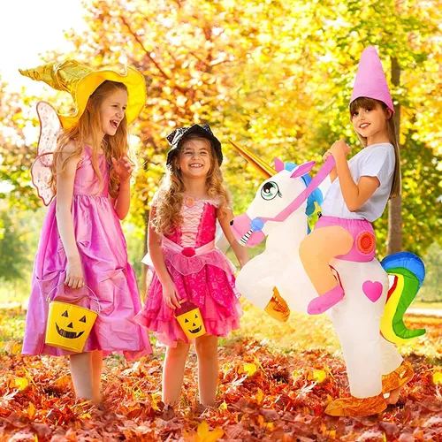 Traje inflable de unicornio hotsell