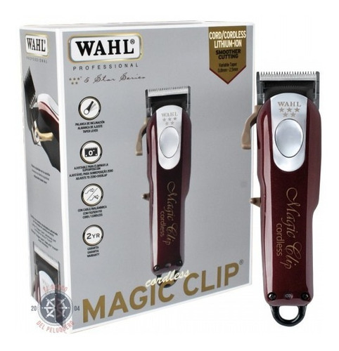 Maquina Cortapelo Wahl 5 Estrellas Magic Clip Inalambrica