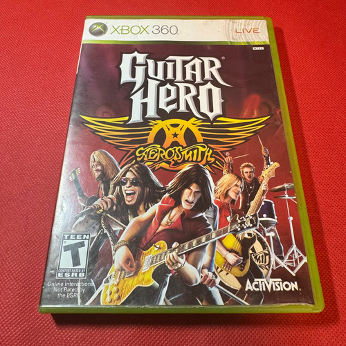 Guitar Hero Aerosmith Xbox 360 Original. A