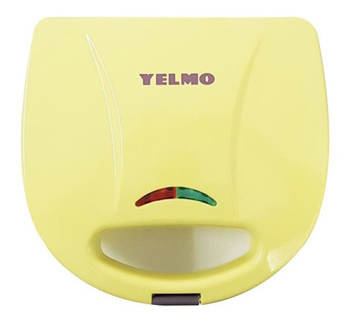 Waflera eléctrica Yelmo WM-1901 color amarillo 220V