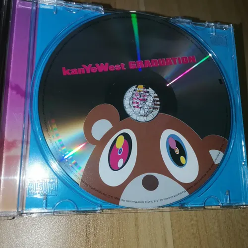 Cd De Formatura Do Rap Carrier Kanye West, Novo. Mxzb Cd2