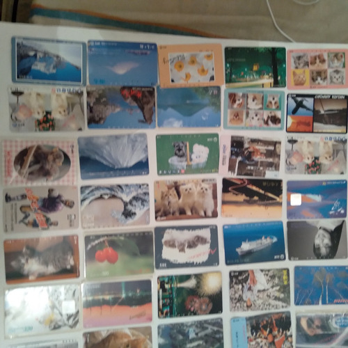 Lote Com 41 Cartões Telefonicos Do Japão